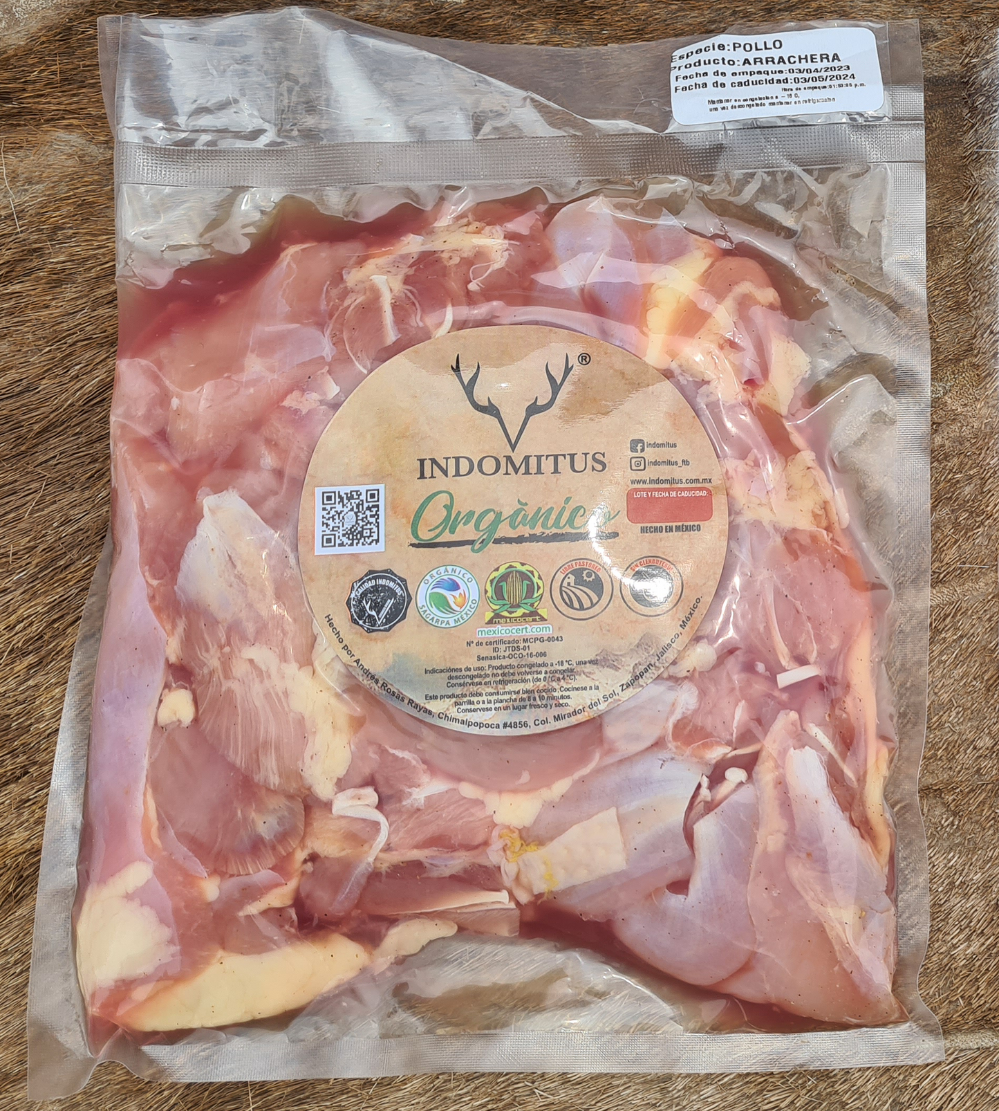 Arrachera Pollo